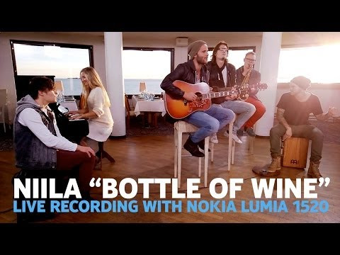 Niila &quot;Bottle of Wine&quot; - LIVE recording with Nokia Lumia 1520