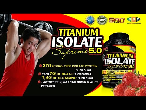 Titanium Whey Isolate Supreme
