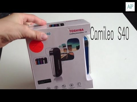 Unboxing: TOSHIBA Camileo S40